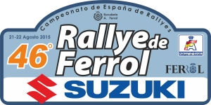 Placa 46 Rally de Ferrol 2015
